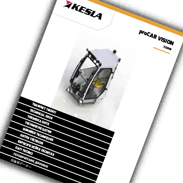 KESLA Vision hytt - datasheet